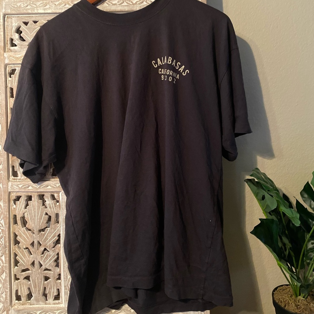 YEEZY calabasas dark grey streetwear shirt